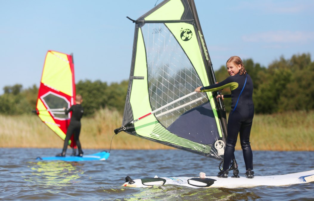 Windsurfing_in_Born, © Kitesurf & Kanu Born