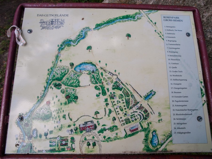 Het algemene plan van het park, © Frank Burger