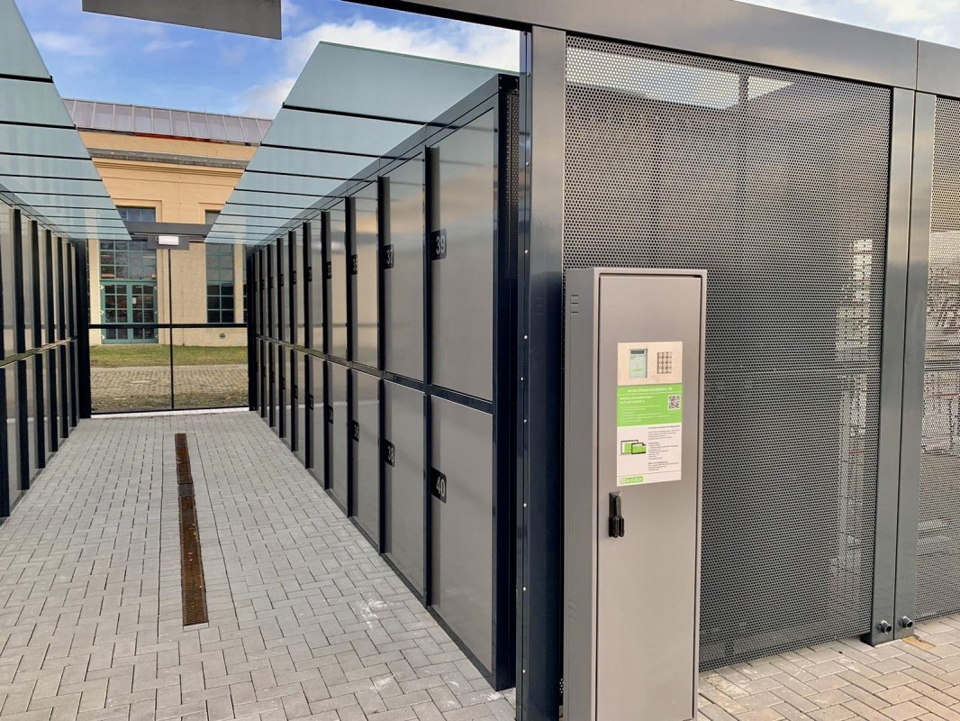 Greifswald bike station // &copy; Gudrun Kr&uuml;ger