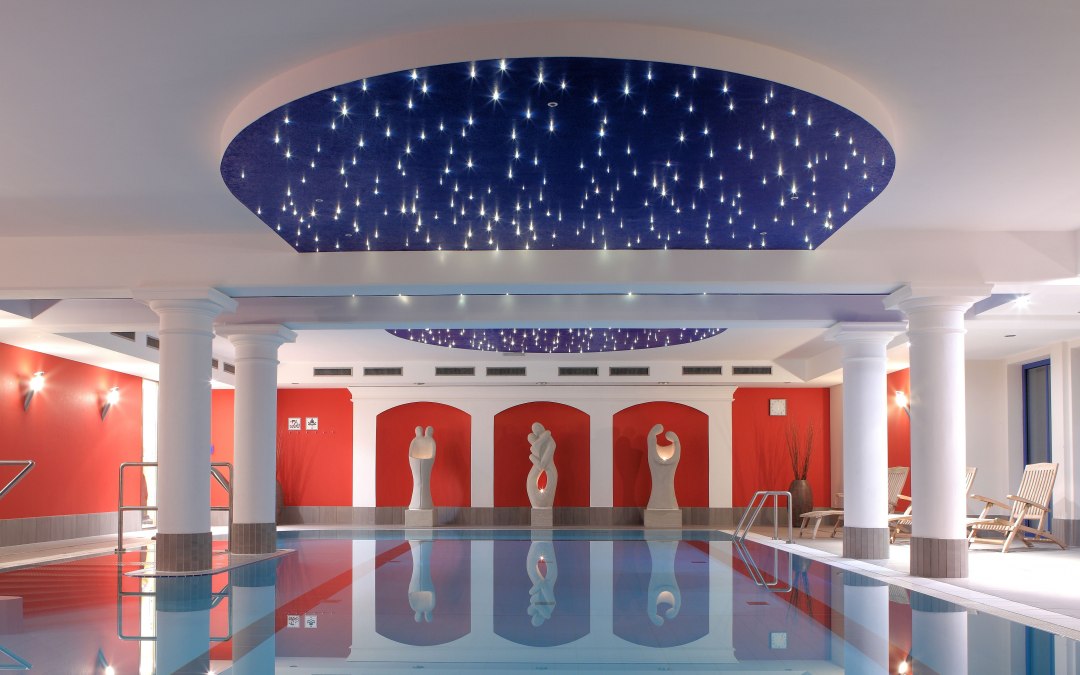 Binnenzwembad, onderdeel van de spa, © S.Kirchhoff/ Hotel Badehaus Goor