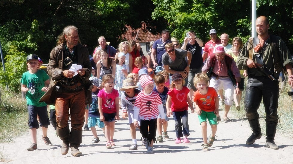 Piratenwandeling in Boltenhagen, © Kurverwaltung Boltenhagen