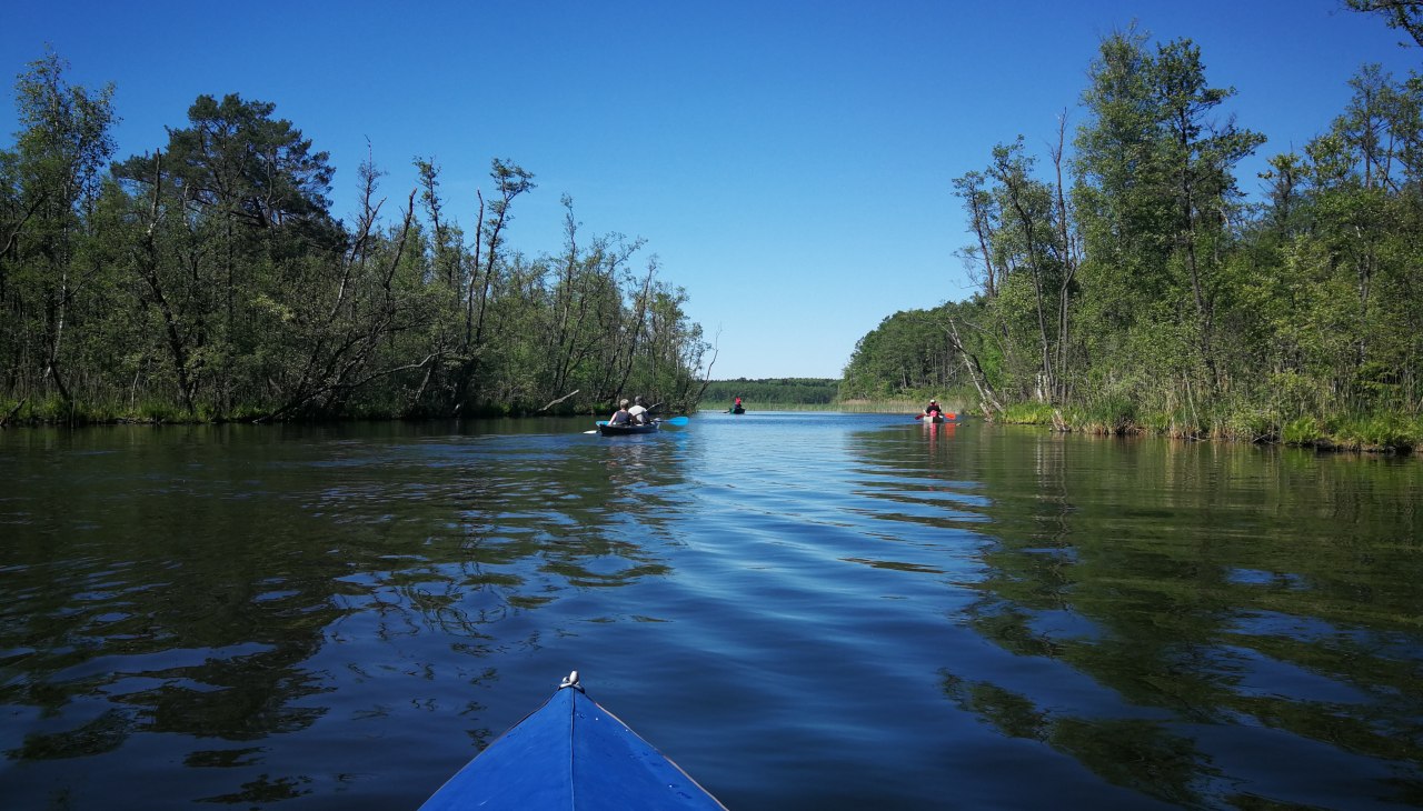 Paddling on the Rätzsee, © FKK Camping am Rätzsee
