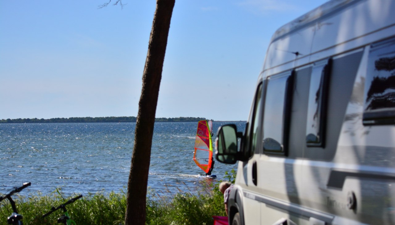 Camping met vlieger, © Jennifer Neumann