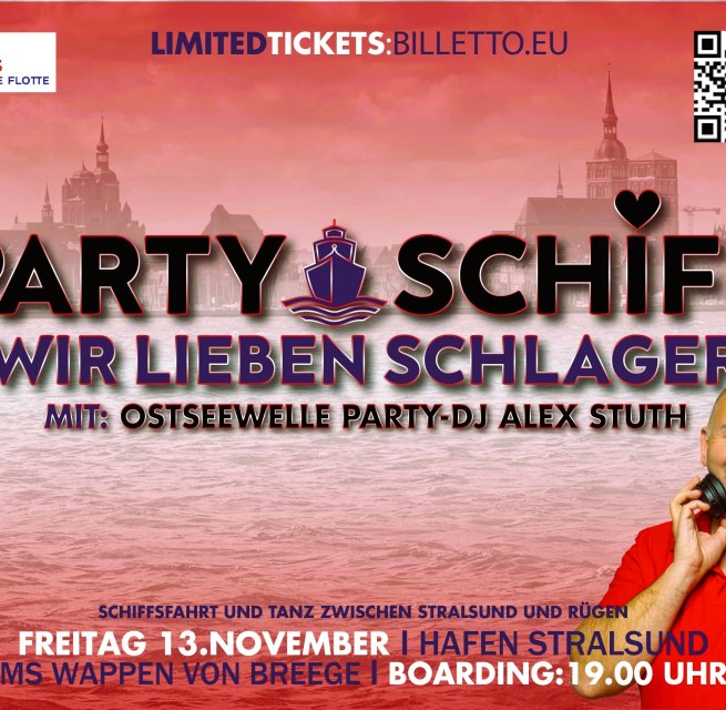 Partyschiff-wir lieben Schlager // © Heiko Krüger Partyschiff-wir lieben Schlager // © Heiko Krüger