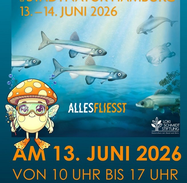 Plakat Langer Tag der StadtNATUR 2026 // © Loki-Schmidt-Stiftung/ Stadt Hagenow Plakat Langer Tag der StadtNATUR 2026 // © Loki-Schmidt-Stiftung/ Stadt Hagenow