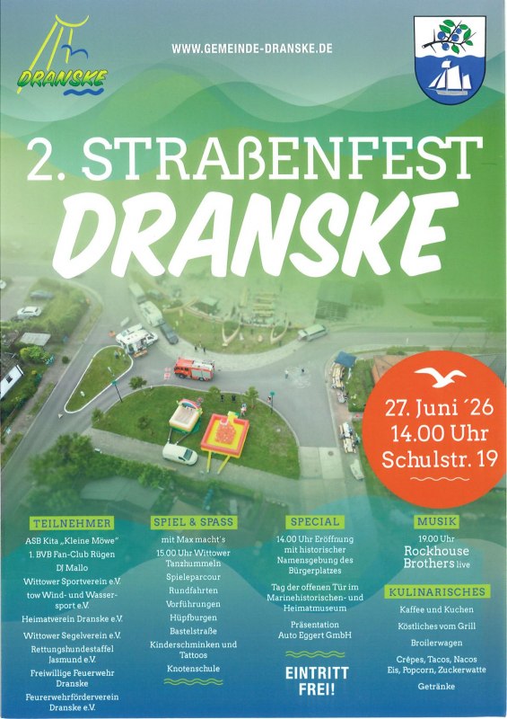 2nd street festival Dranske // &copy; Gemeinde Dranske