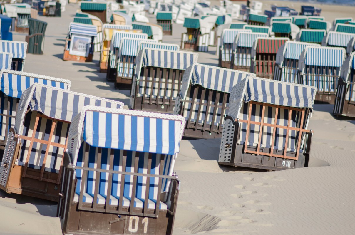 Beach chairs in seaside resort Ahlbeck, &copy; TMV/Nikulski