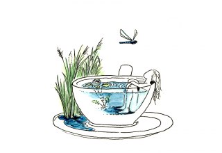 Tusche Aquarell 2021 // © Hannah Holzgreve Tusche Aquarell 2021 // © Hannah Holzgreve