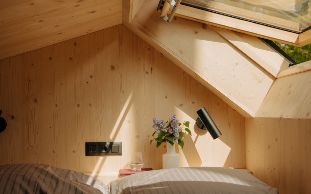 Cabine28 Bovenste bed, © Cabin28