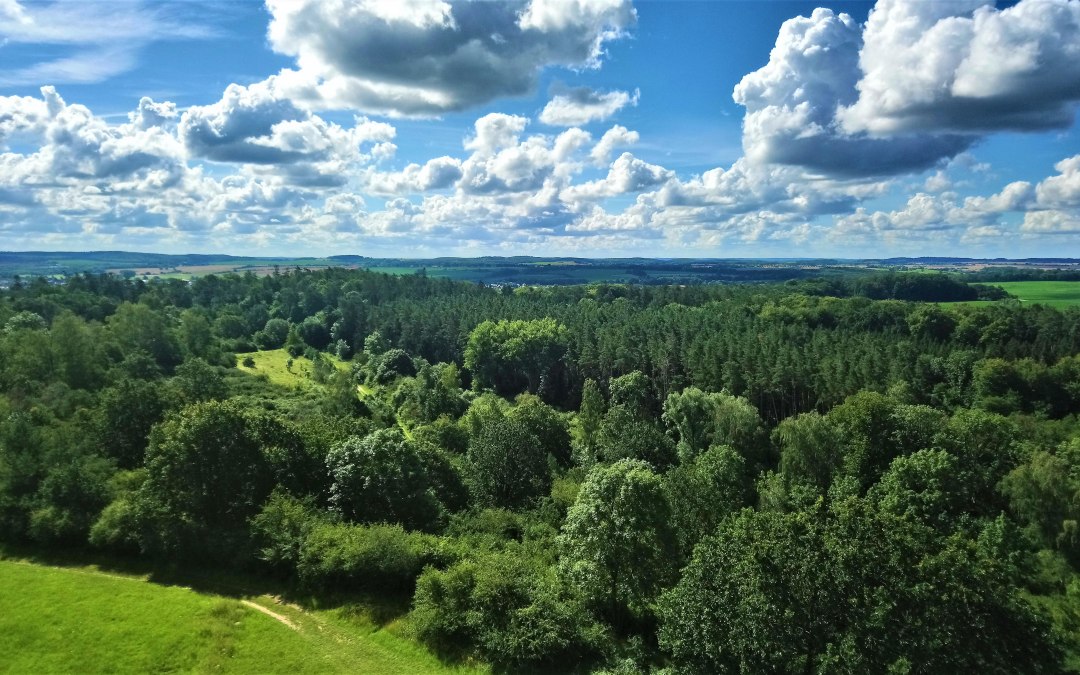 Landschapsaanzicht vanaf het gedenkteken, © Jana Koch