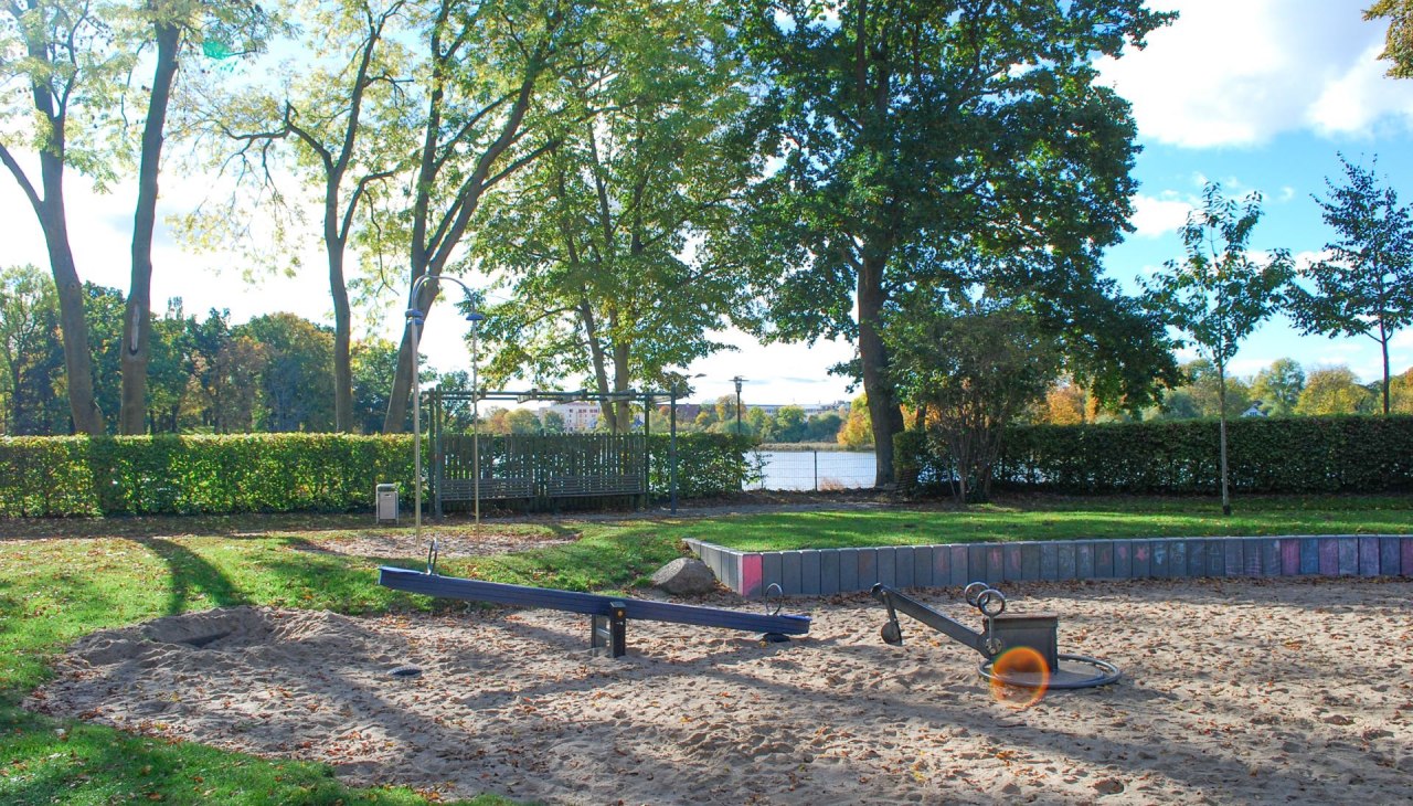 Playground Küsterbastion, © Tourismuszentrale Stralsund