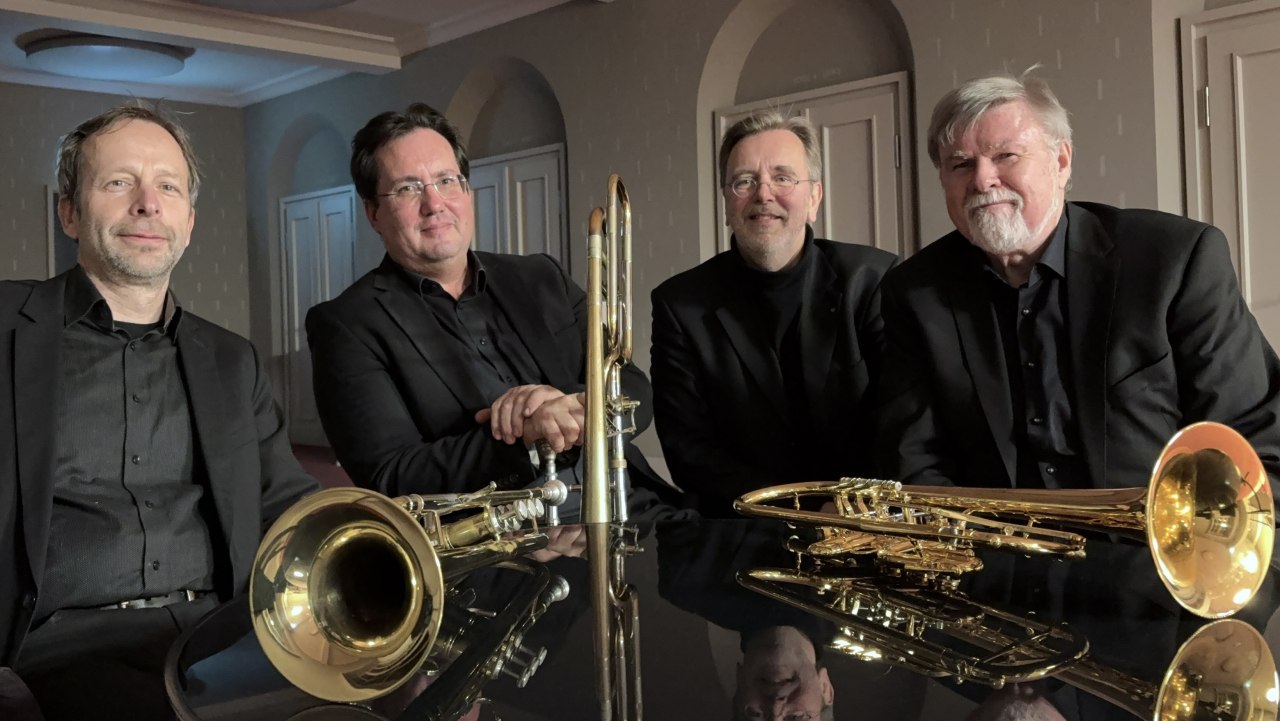 "BackSteinBlech" Ekkehard Wohlgemuth, Thomas Rettensteiner, Matthias Pech, Johannes Pilgrim // © M.Pech "BackSteinBlech" Ekkehard Wohlgemuth, Thomas Rettensteiner, Matthias Pech, Johannes Pilgrim // © M.Pech