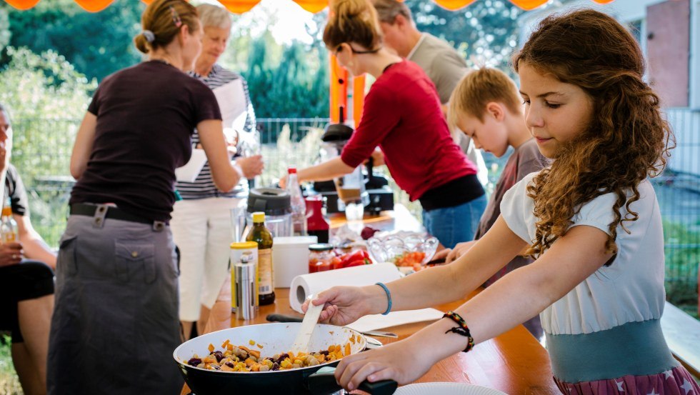 Wegański kurs gotowania w krainie zwierząt, © Stiftung Tiernothilfe