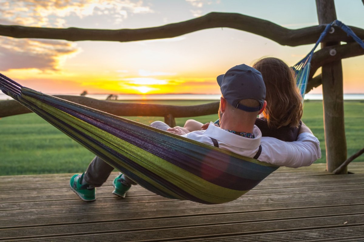 View and chill in the tree house on Ummanz, &copy; ummaii.de