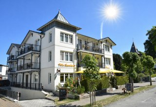 Pensjonat Sanddorn i kawiarnia Carlsson // &copy; Pension Sanddorn