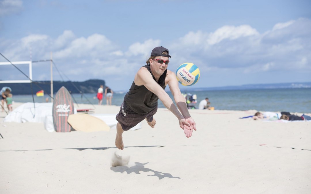 Tiki Beachvolleybal (c) Kurverwaltung Goehren Martin Stoever _07-2016_62P0287, © Kurverwaltung Goehren / Martin Stoever