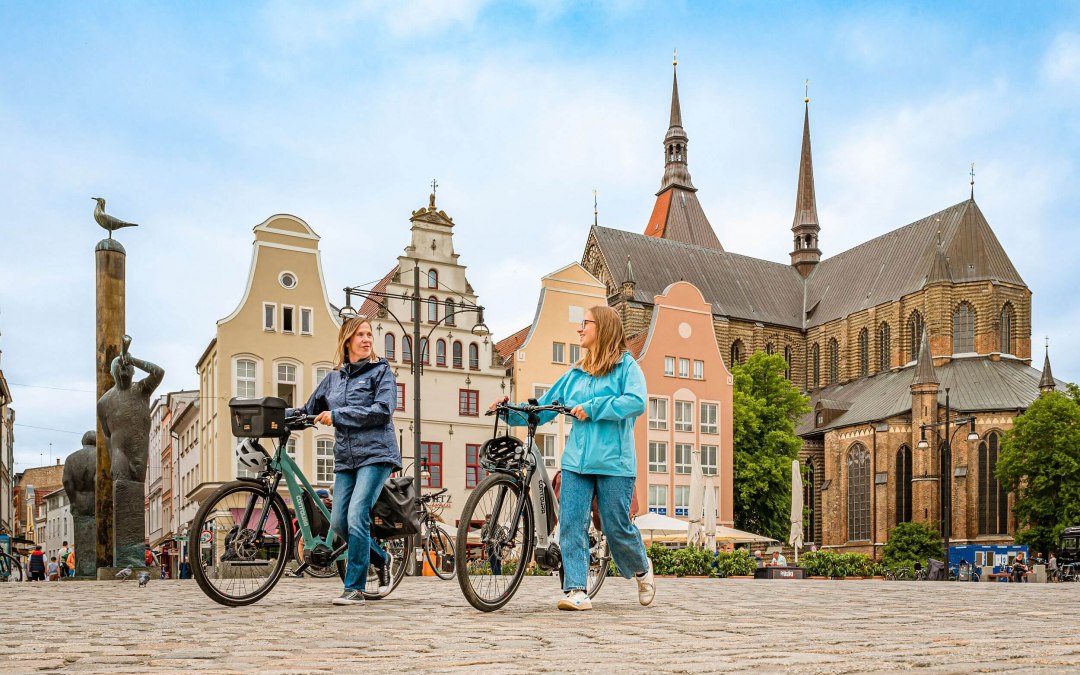 Nowy rynek w hanzeatyckim mieście Rostock // © MV-T/Tiemann Nowy rynek w hanzeatyckim mieście Rostock // © MV-T/Tiemann