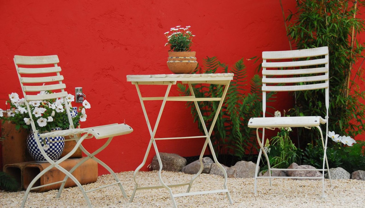 Je kunt ontspannen in de schuur en in de tuin van het Atelier Café., © M. Cremer Je kunt ontspannen in de schuur en in de tuin van het Atelier Café., © M. Cremer