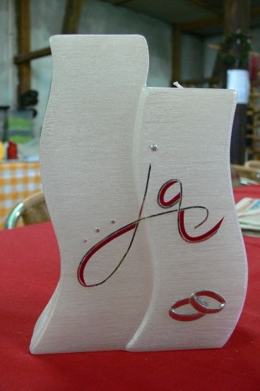 Świeca ślubna, © Manuela Werk Świeca ślubna, © Manuela Werk