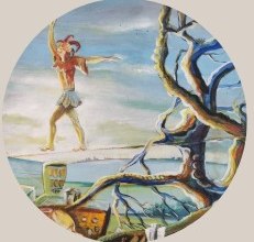 Exhibition "Colorful beginnings" // &copy; Stadtbibliothek Malchin