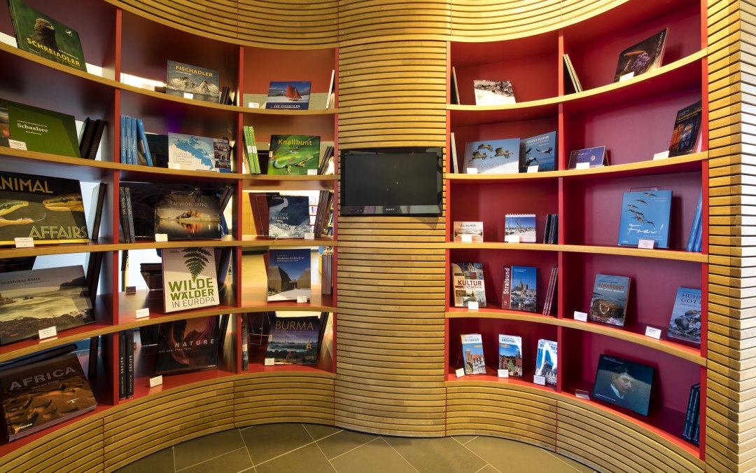 Boekenhoek in het Max Hünten Huis, © Timm Allrich