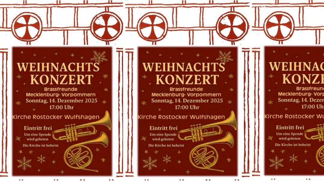 weihnachtskonzert2025-12-14, © Dorfkirche Rostocker Wulfshagen