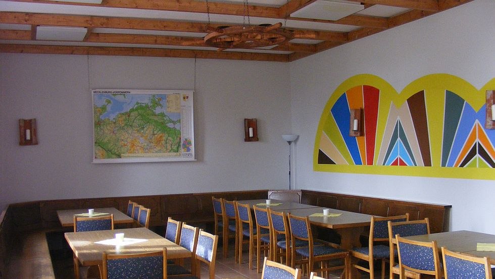The large dining room // © Alte Schule e.V. The large dining room // © Alte Schule e.V.
