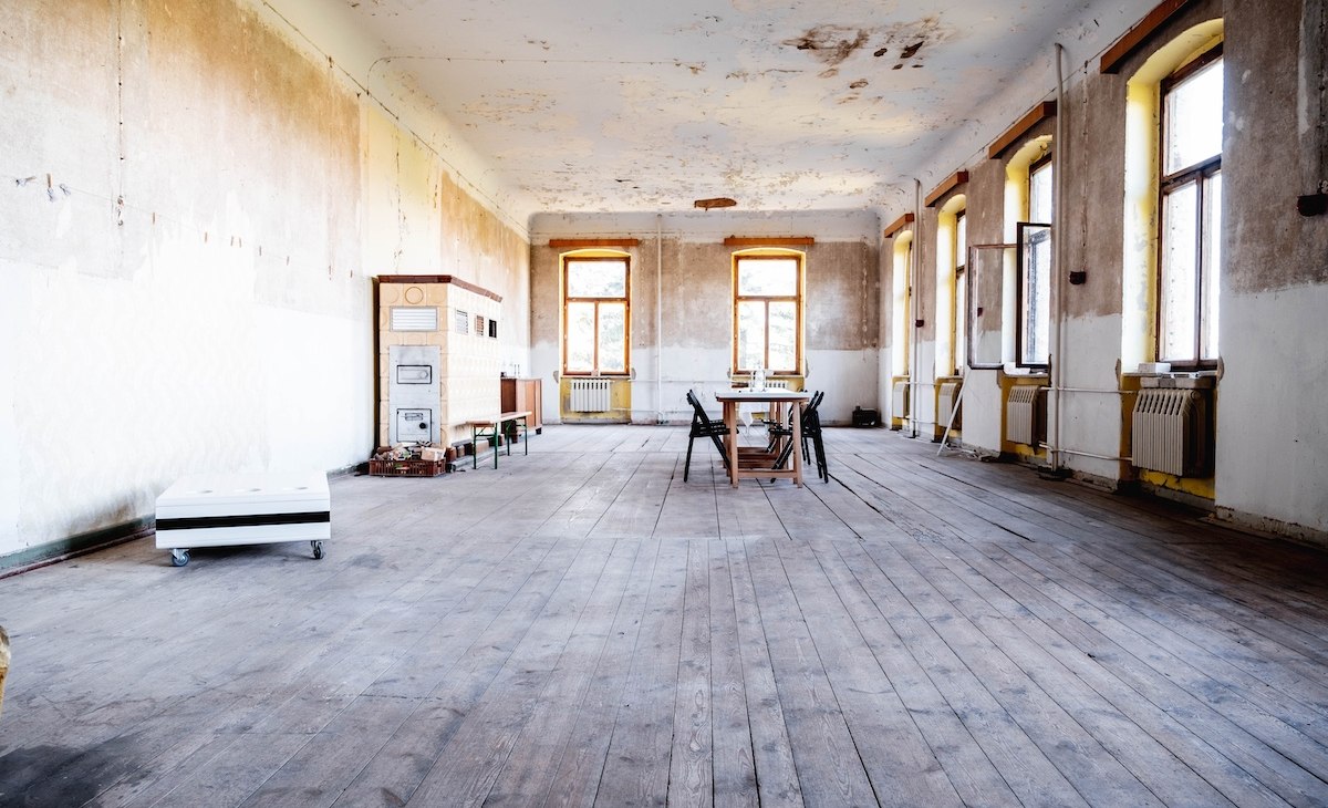 Hal in het Rossin landhuis, © Verein Schlösser und Herrenhäuser MV / Lars  Schoenherr