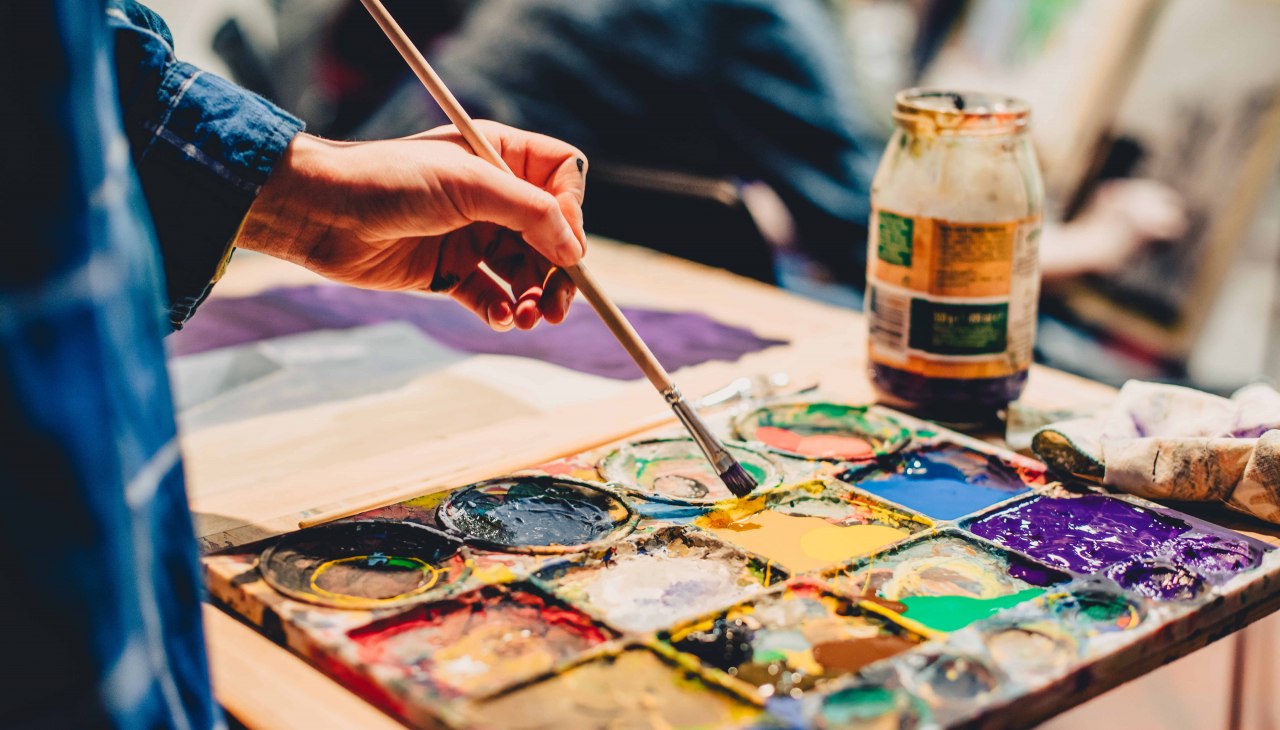 St. Spiritus painting course, &copy; Wally Pruss