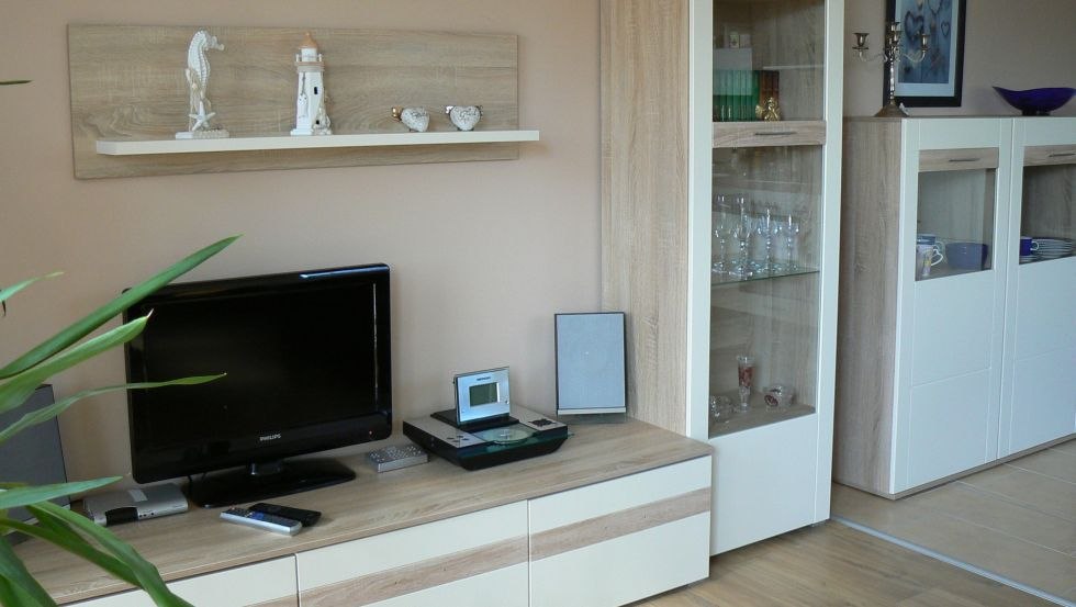 Uitzicht woonkamer // © Ferienwohnung Harmonie Uitzicht woonkamer // © Ferienwohnung Harmonie