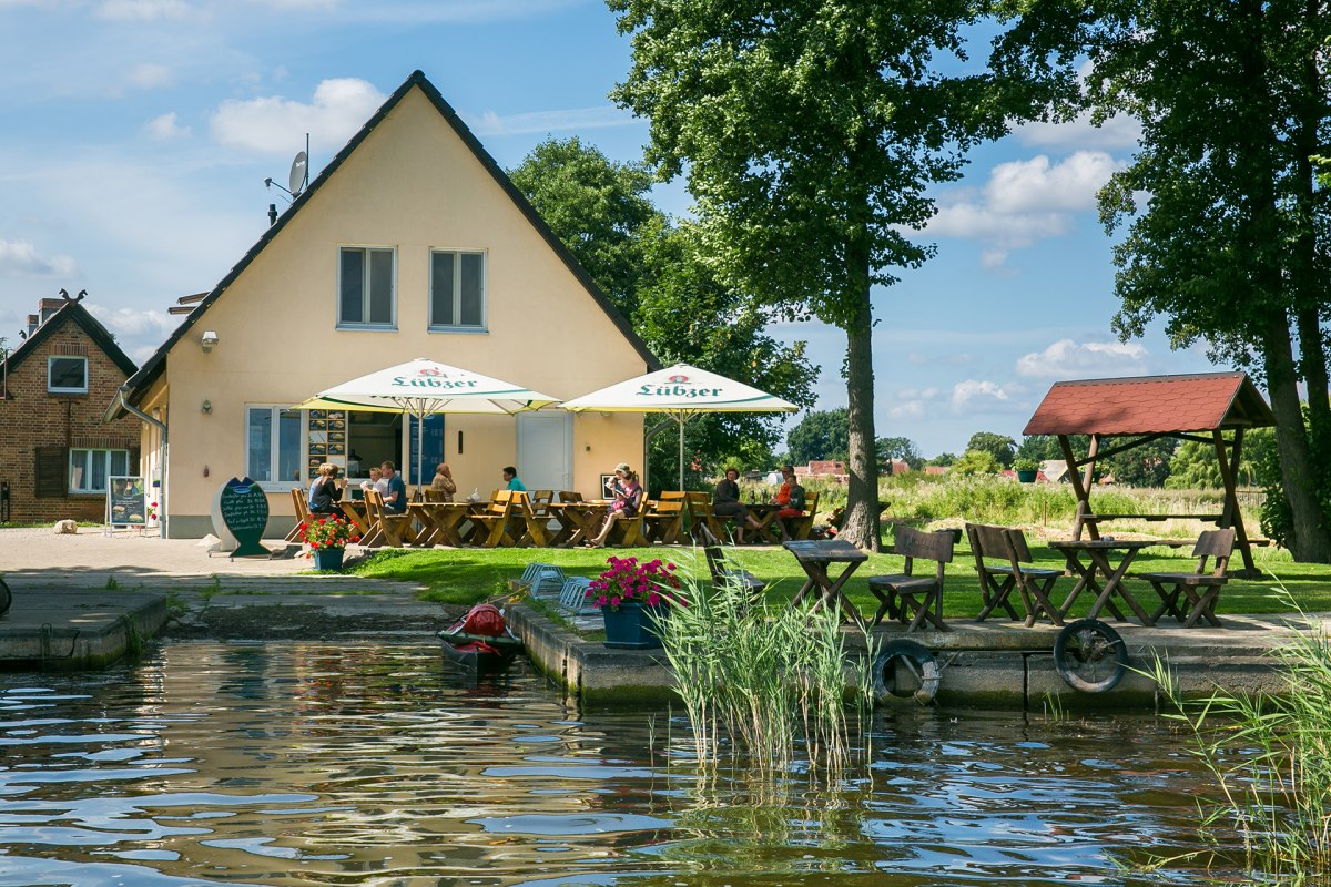 Fischerhof Vipperow, czysta idylla na końcu M&uuml;ritz // &copy; M&uuml;ritzfischer
