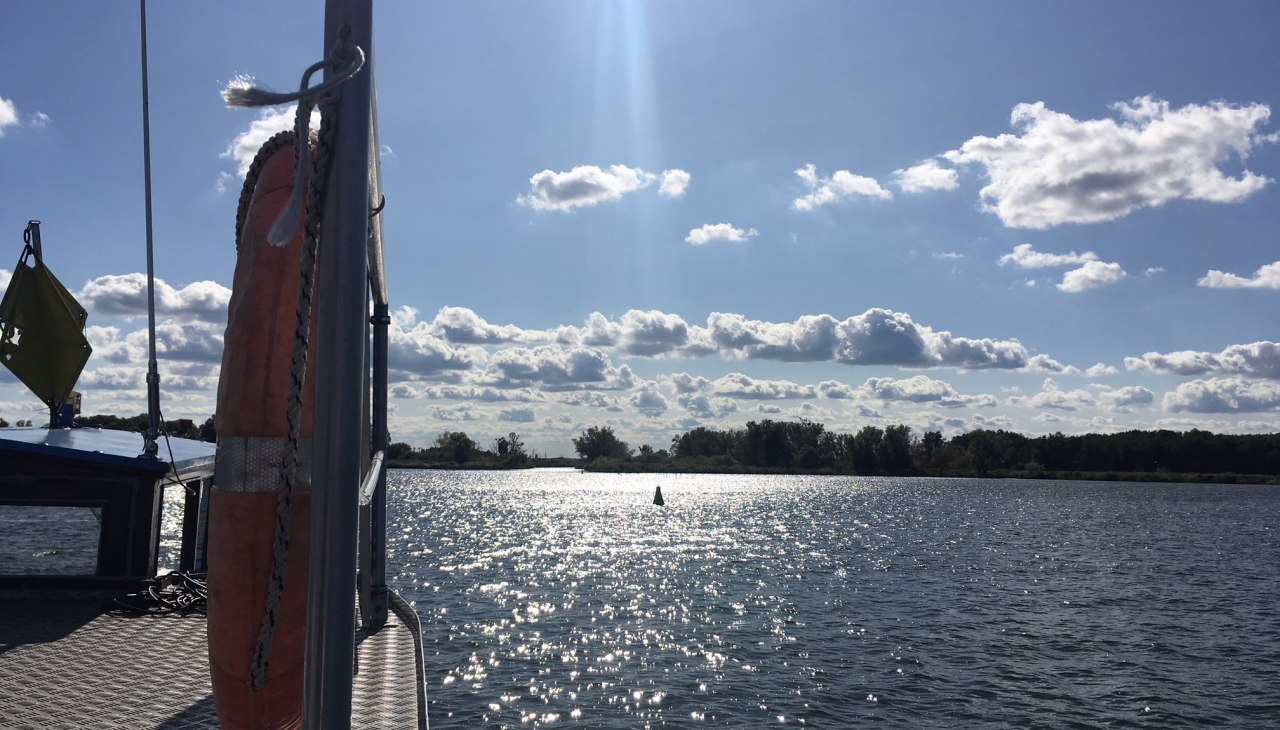 Trip across the Kummerow Lake, © A. Groh