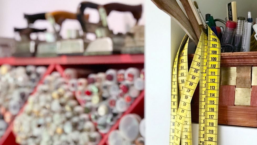 Taśma miernicza, © Heike Homp Taśma miernicza, © Heike Homp