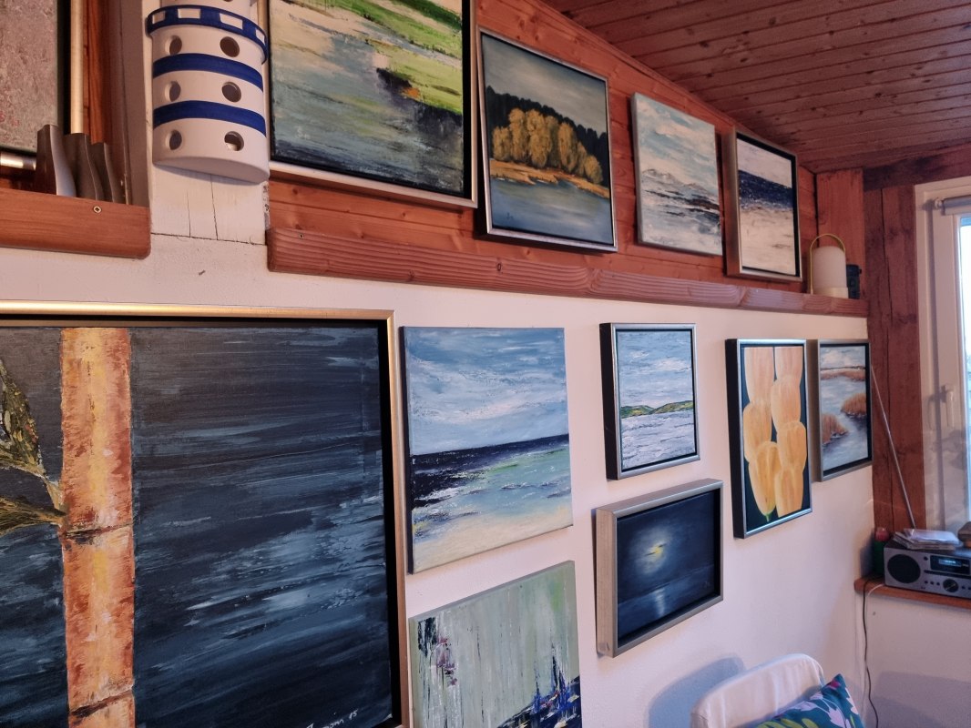 Malarstwo Julia Seemann // &copy; S&uuml;dliche Boddenk&uuml;ste