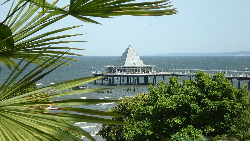 Met 508 meter is de pier in Heringsdorf de langste pier van Duitsland. // © MV-T/Fischer Met 508 meter is de pier in Heringsdorf de langste pier van Duitsland. // © MV-T/Fischer