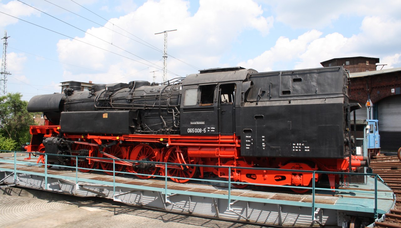 Locomotievenloods, © Lokschuppen Pasewalk Locomotievenloods, © Lokschuppen Pasewalk