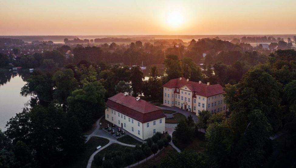 Mirow Castle is een prachtig gezicht, vooral in de ondergaande zon, © TMV/Gänsicke