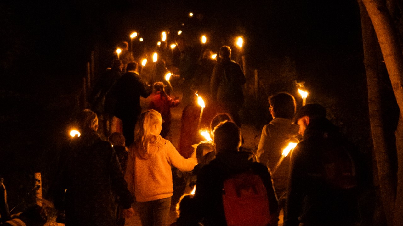 Discover the magic of the Baltic Sea by torchlight! // &copy; Tourismus- und Kur GmbH Graal-M&uuml;ritz