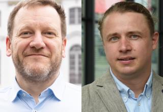 Porträt von Professor Dr. Jochen Müller (links) und Professor Dr. Christian Stecker (rechts) // © privat Porträt von Professor Dr. Jochen Müller (links) und Professor Dr. Christian Stecker (rechts) // © privat