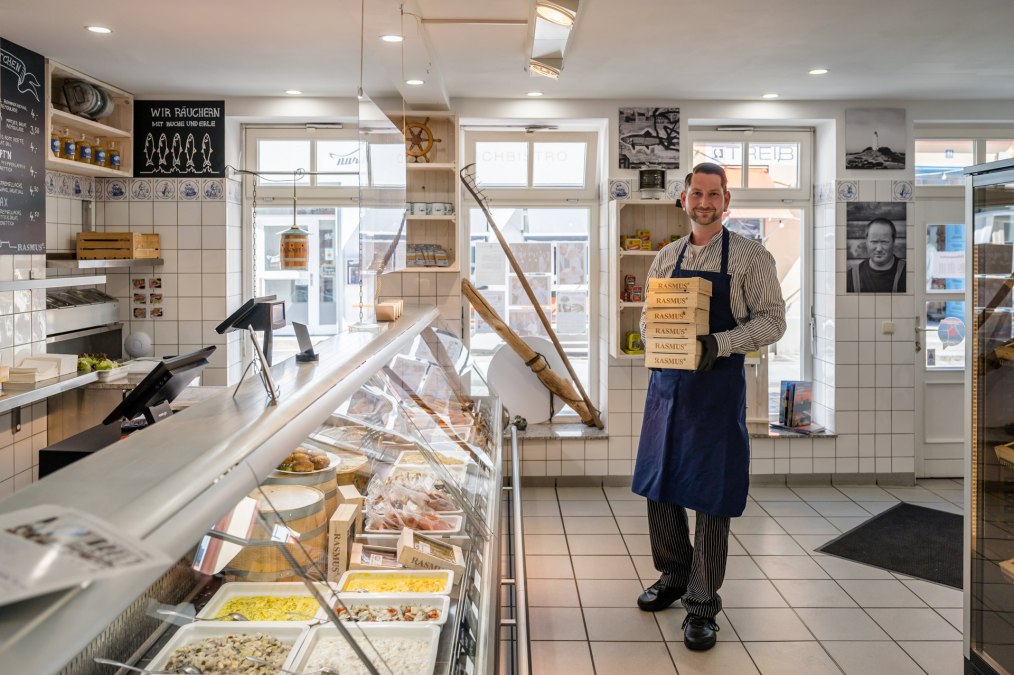 Handel rybami Rasmus, © TMV / Tiemann