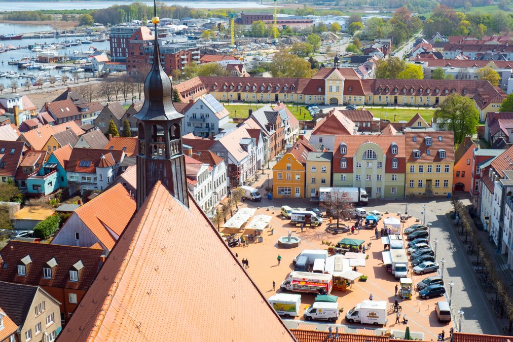 Widok z wieży kościoła Barth, © Arndt Gläser