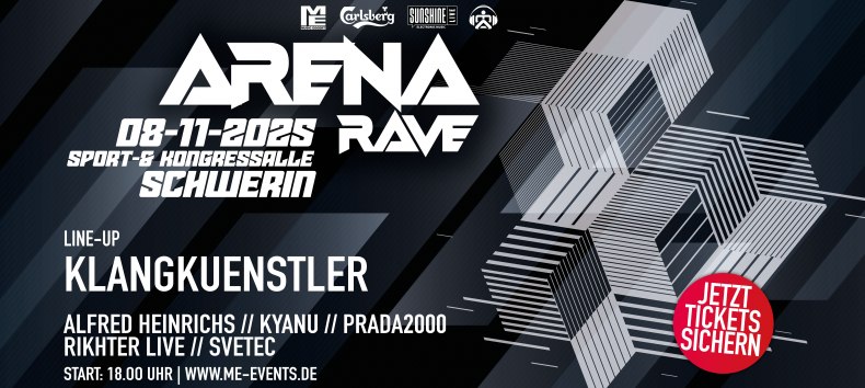 ARENA RAVE SCHWERIN, © Music Eggert GmbH