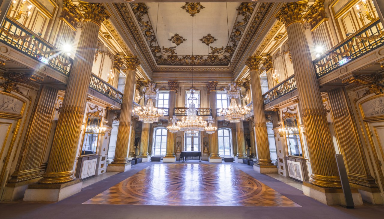 Imponujące przyjęcie w pałacu Ludwigslust, © SSGK MV / Timm Allrich Imponujące przyjęcie w pałacu Ludwigslust, © SSGK MV / Timm Allrich