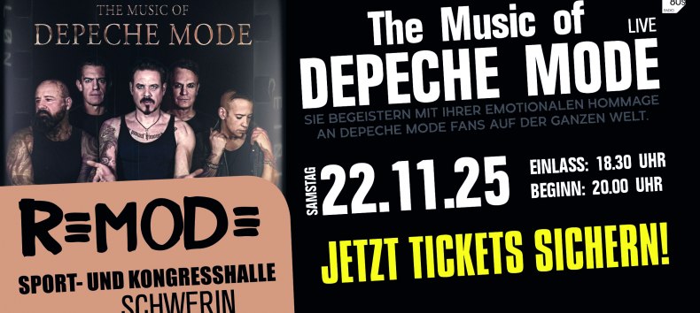 REMODE - The Music of DEPECHE MODE, © GenussGeist GmbH REMODE - The Music of DEPECHE MODE, © GenussGeist GmbH