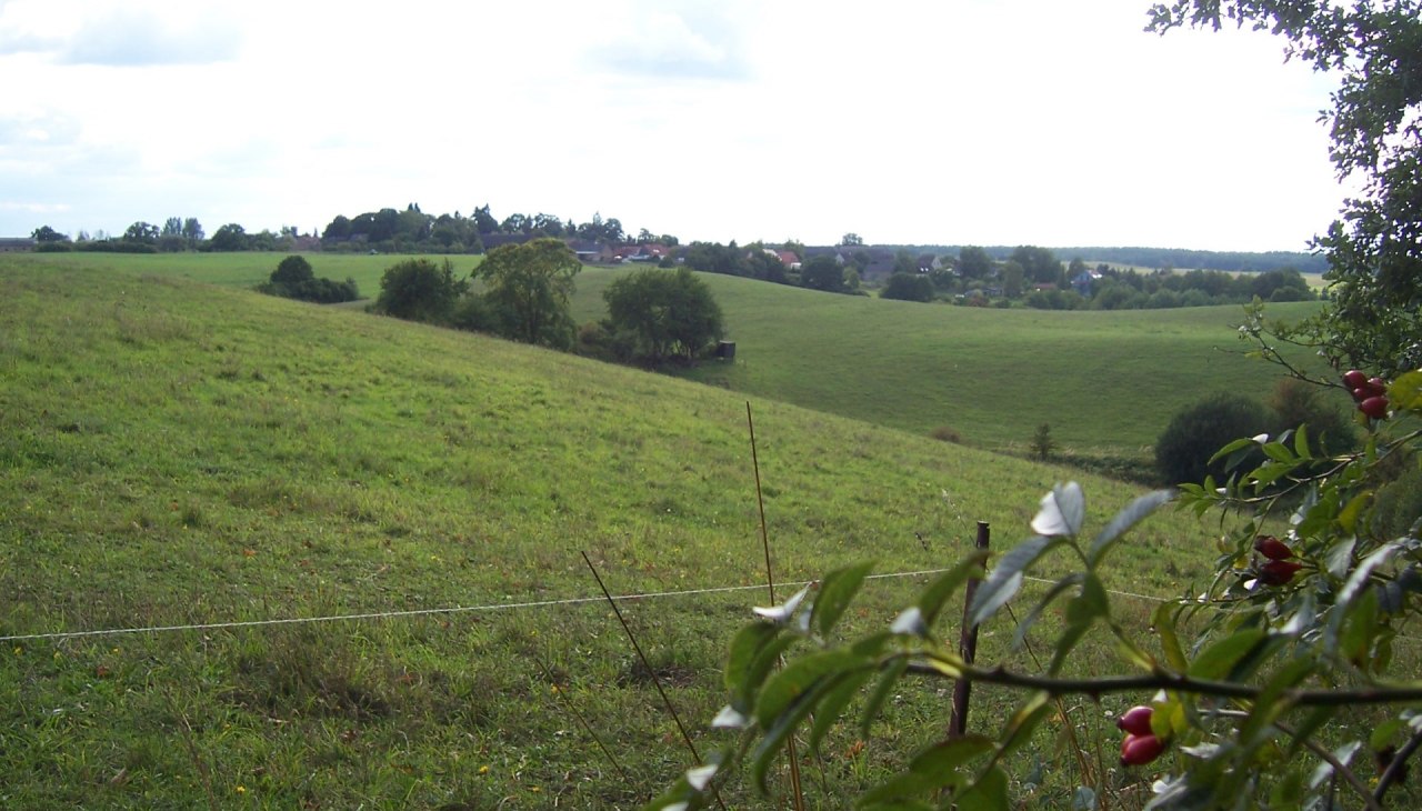 Uitzicht op het dorp, © Ulrike Rosin