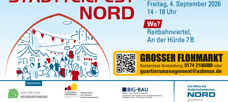 Plakat Stadtteilfest Nord // © ASB Plakat Stadtteilfest Nord // © ASB