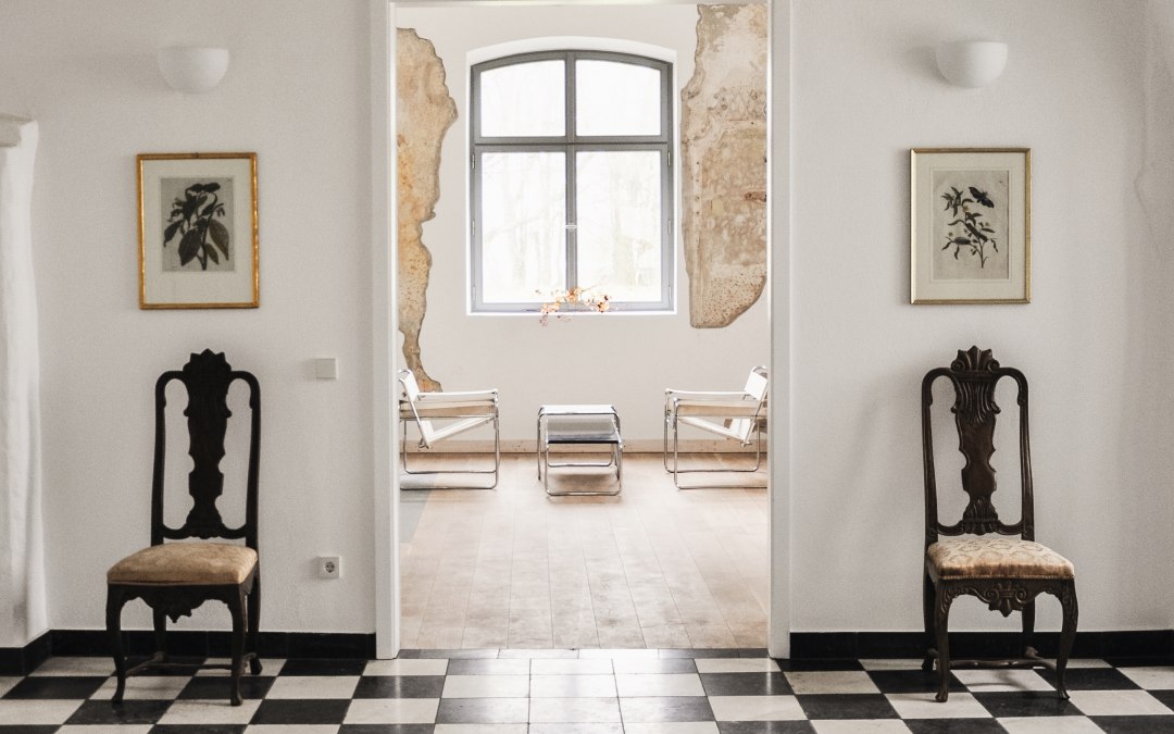 Foyer in het landhuis van Üselitz, © Gut Üselitz / Lena Welbergen