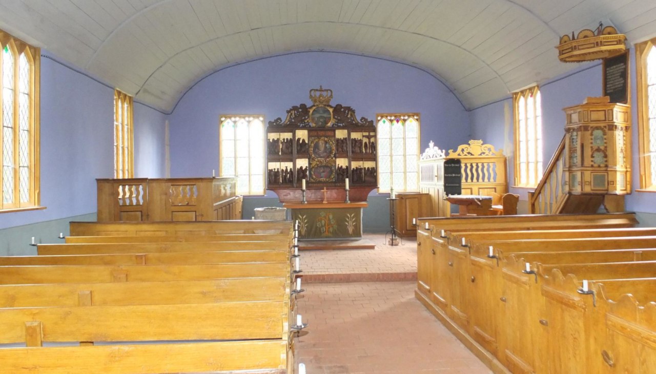 Kościół Kloster Wulfshagen-wewnątrz, © M. Hagemann