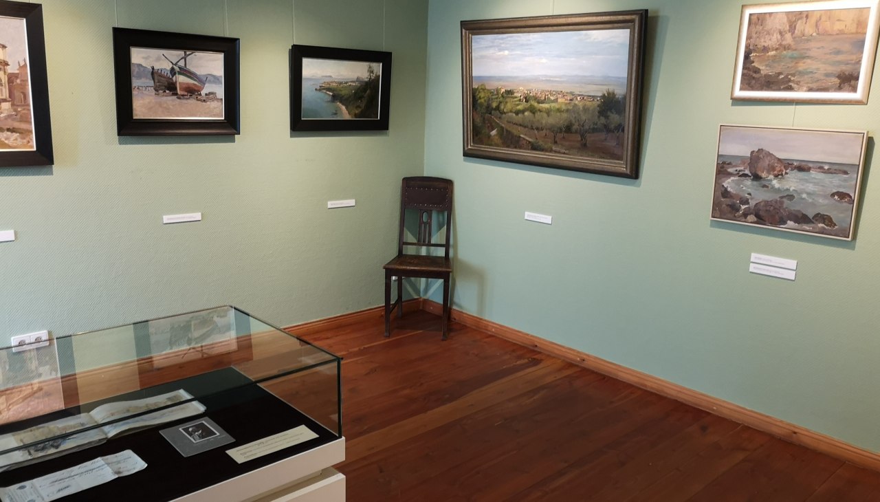 De impressionistische schilder Oscar Achenbach - tentoonstelling tot 2020, © Stadt Barth