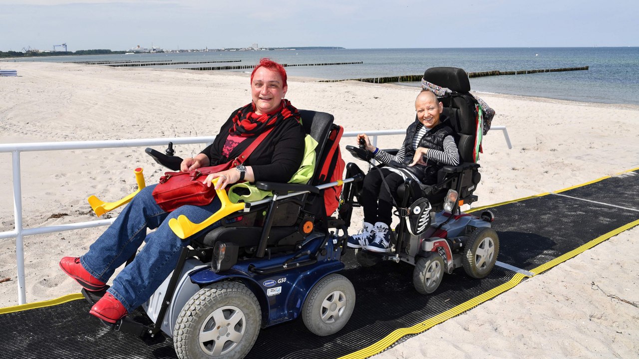 Beach access 19 Markgrafenheide, © TZRW/ Joachim Kloock Beach access 19 Markgrafenheide, © TZRW/ Joachim Kloock